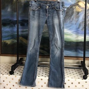 Silver McKenzie light wash jeans size w29/l32